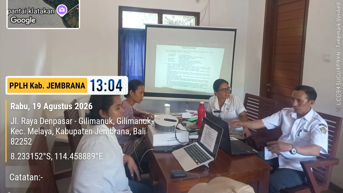 DLHPKP Jembrana Dampingi DKLH Provinsi Bali dalam Pembinaan dan Pengawasan Usaha Pembesaran Mollusca di Melaya