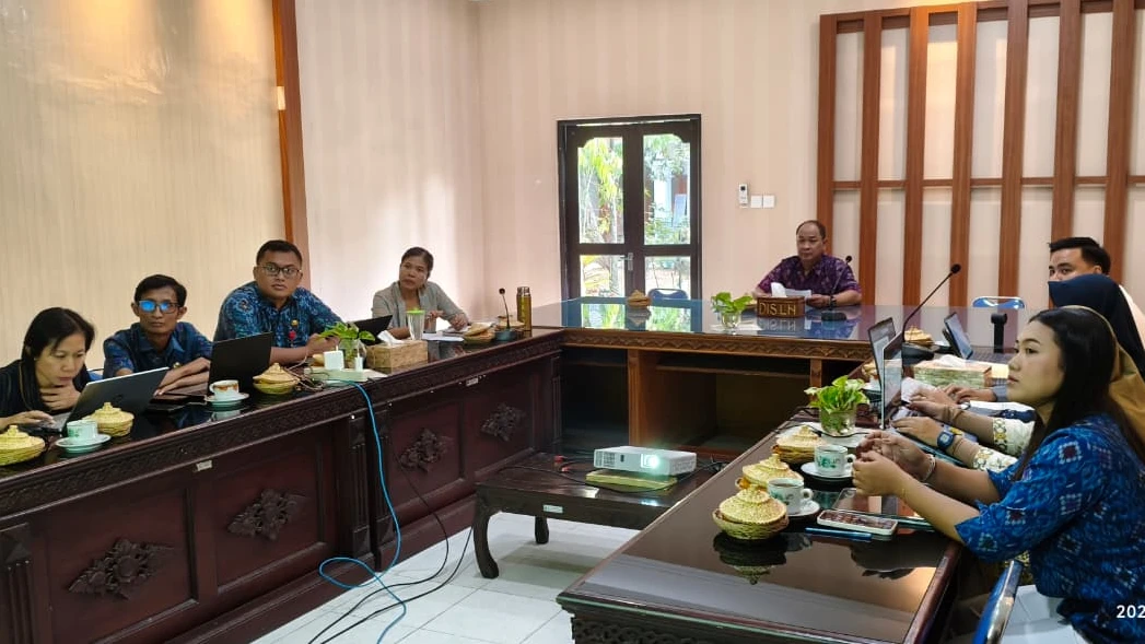 DLHPKP Kabupaten Jembrana Ikuti Pembahasan Substansi Persetujuan Teknis Air Limbah PT. Ecomarine Indo Pelago