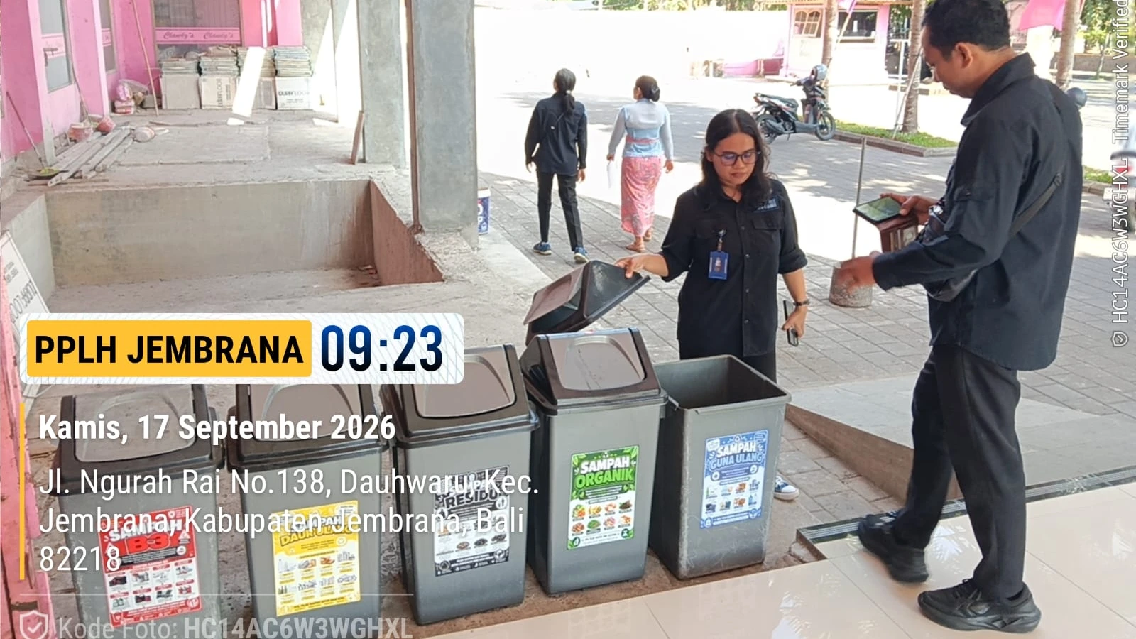 DLHPKP Jembrana Laksanakan Pengawasan Pengelolaan Sampah di PT Clandys Sejahtera Abadi