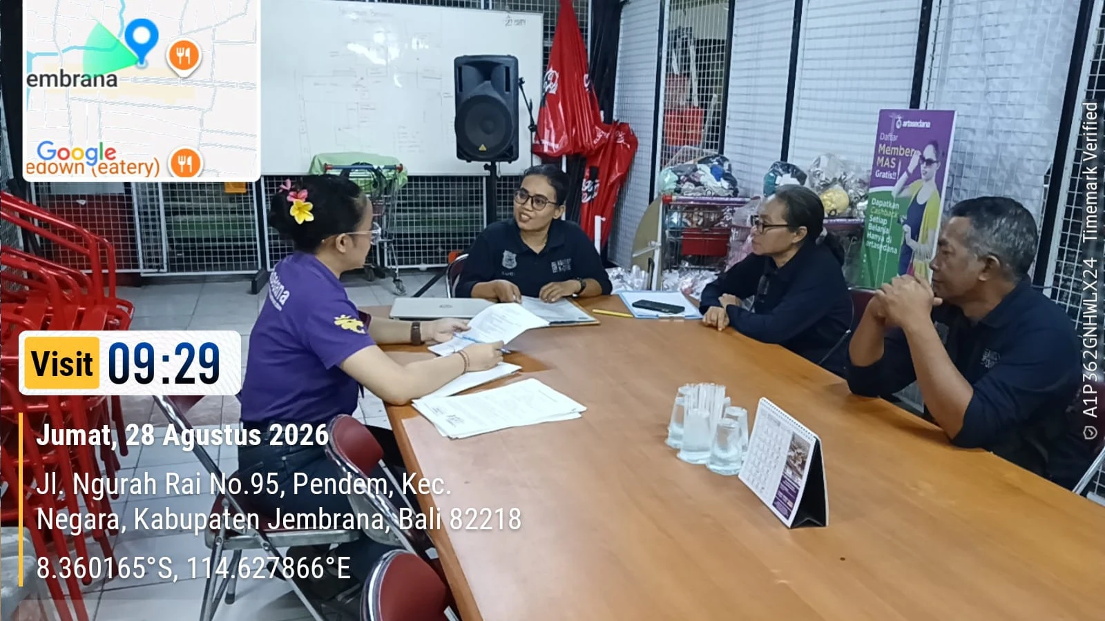 DLHPKP Jembrana Perketat Pengawasan Pengelolaan Sampah di PT Artasedana Singaraja Cabang Negara