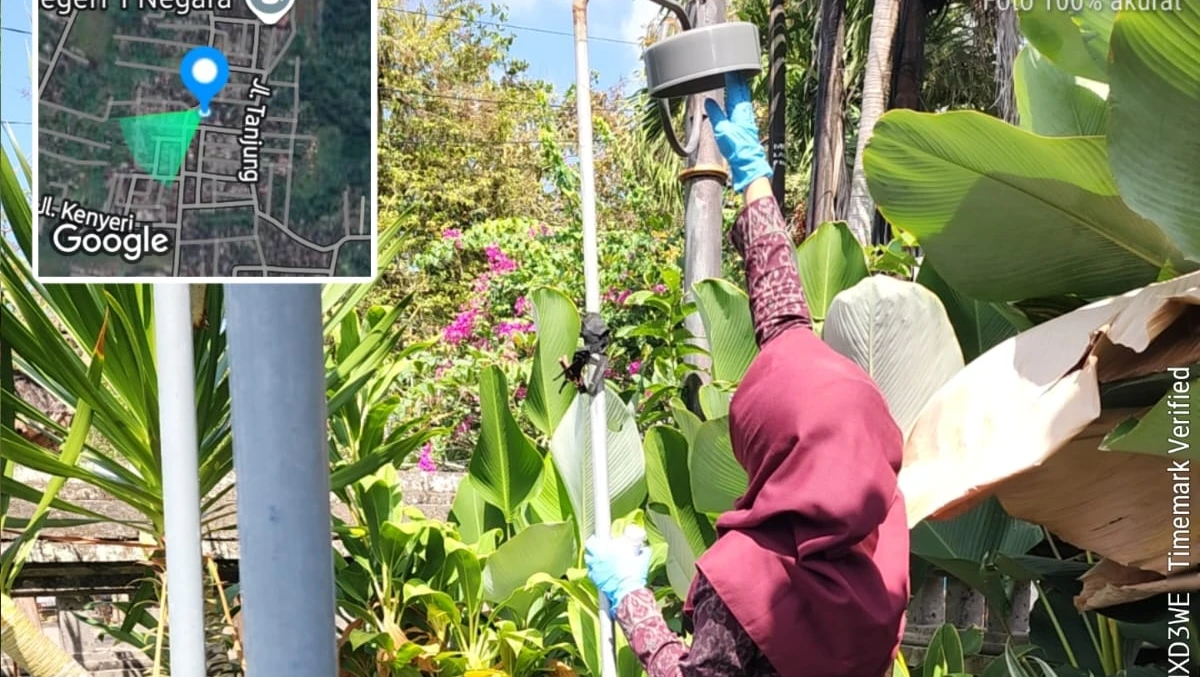 Pemasangan Alat Passive Sampler Periode I Tahun 2026